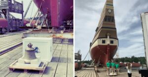 Bell on a ship