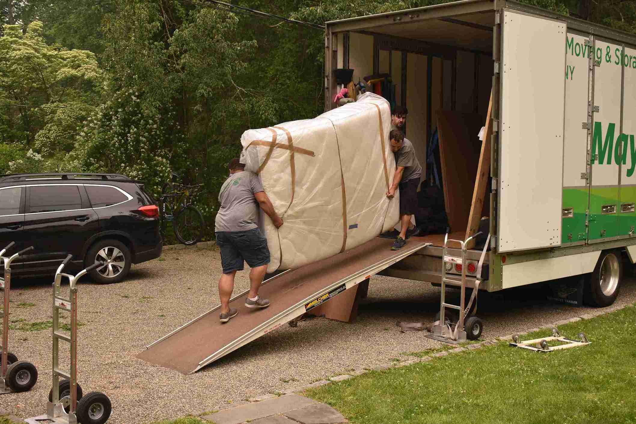 dispatching moving items