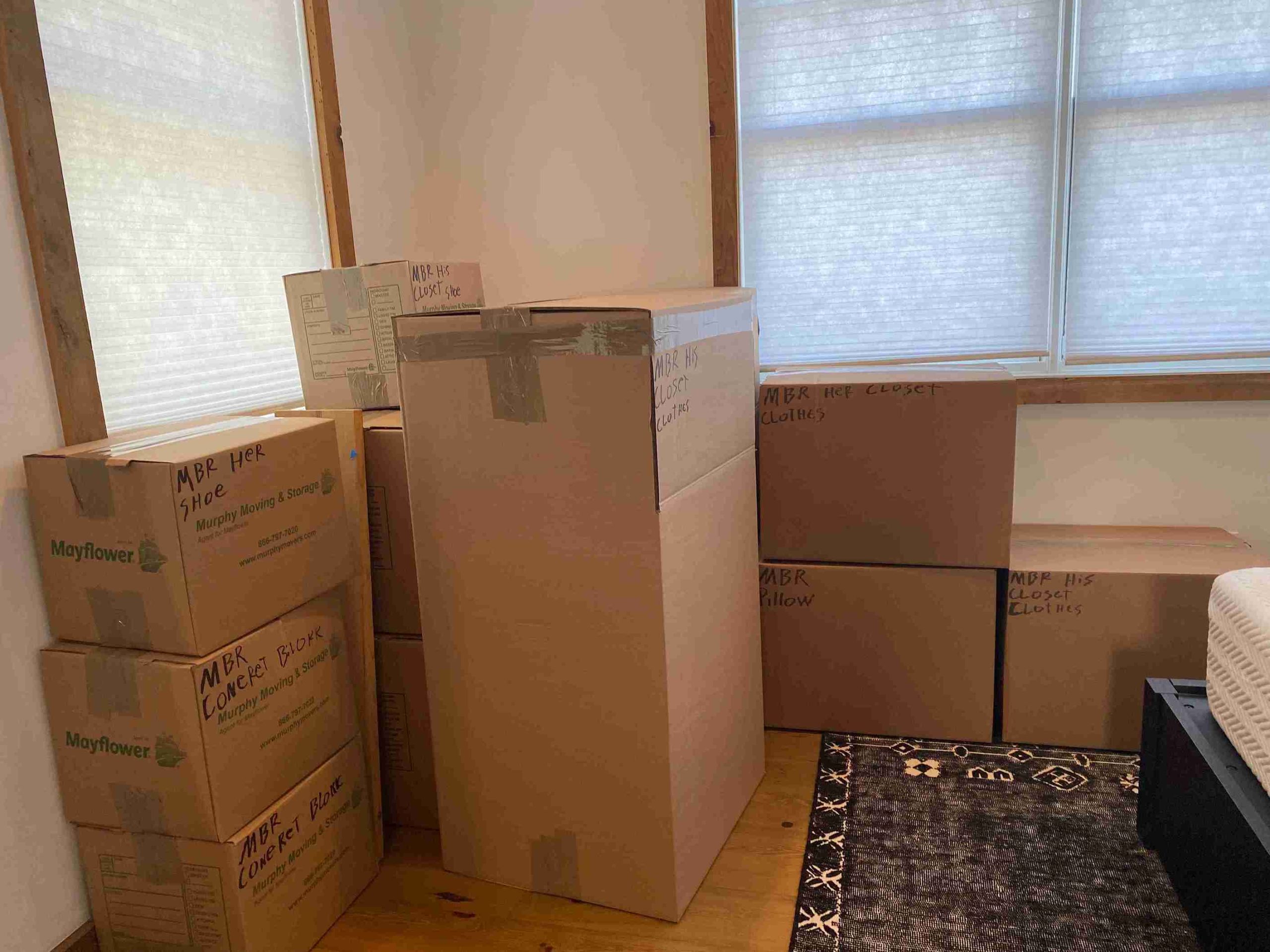 boxes use in packing