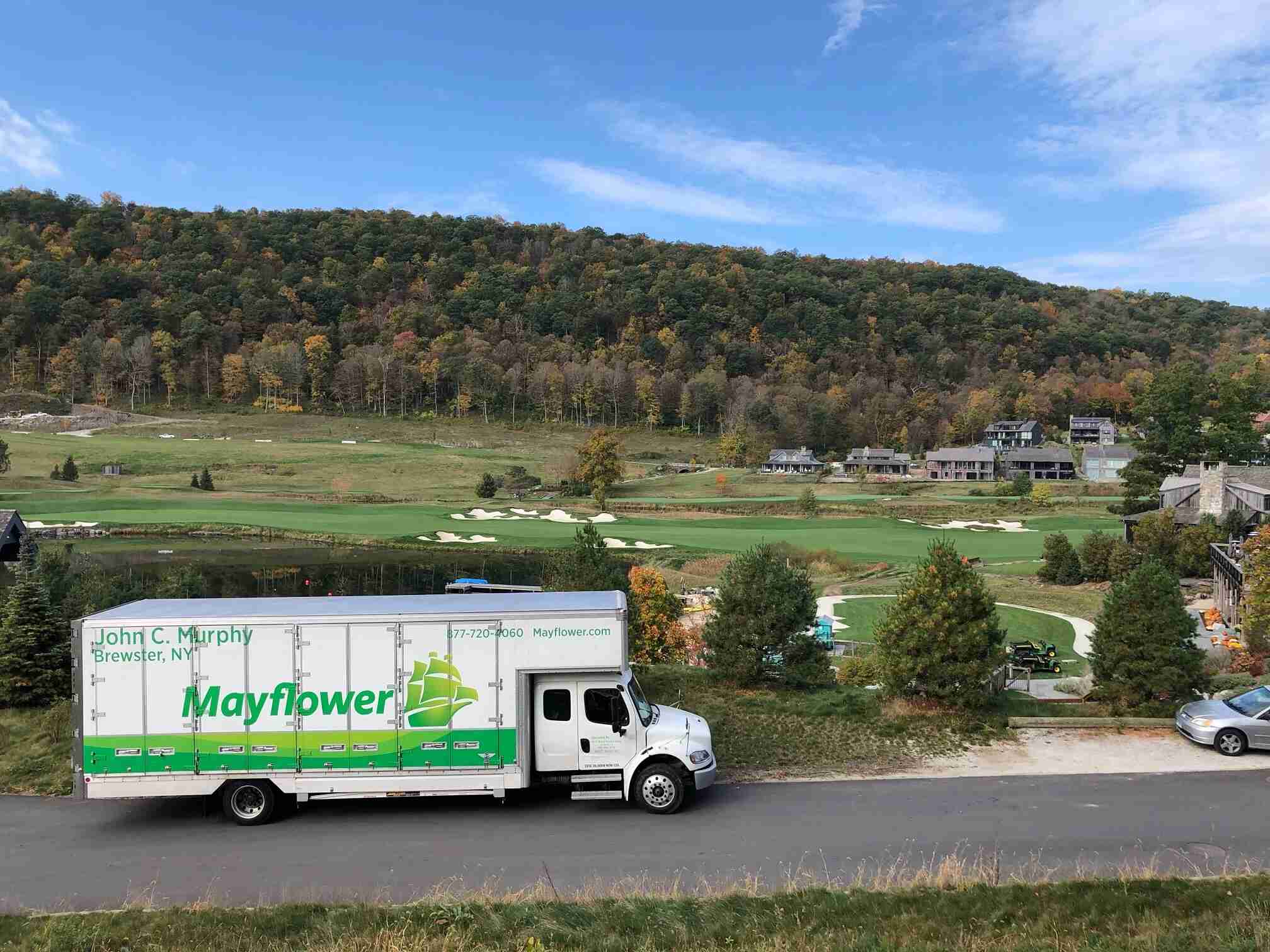 murphy truck on the road