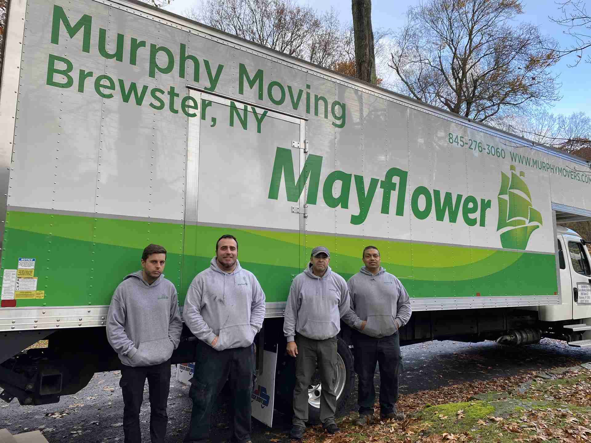 murphy team outside truck
