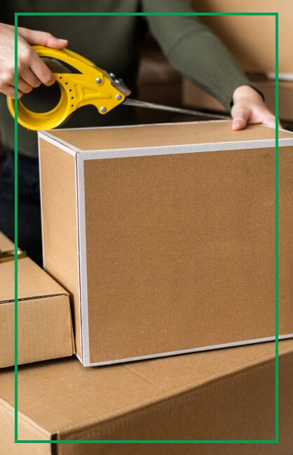 Packing boxes for move