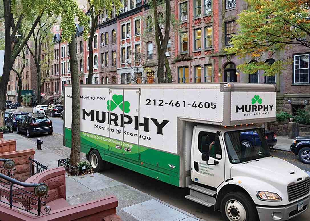 Murphy Moving Storage Truck Parked