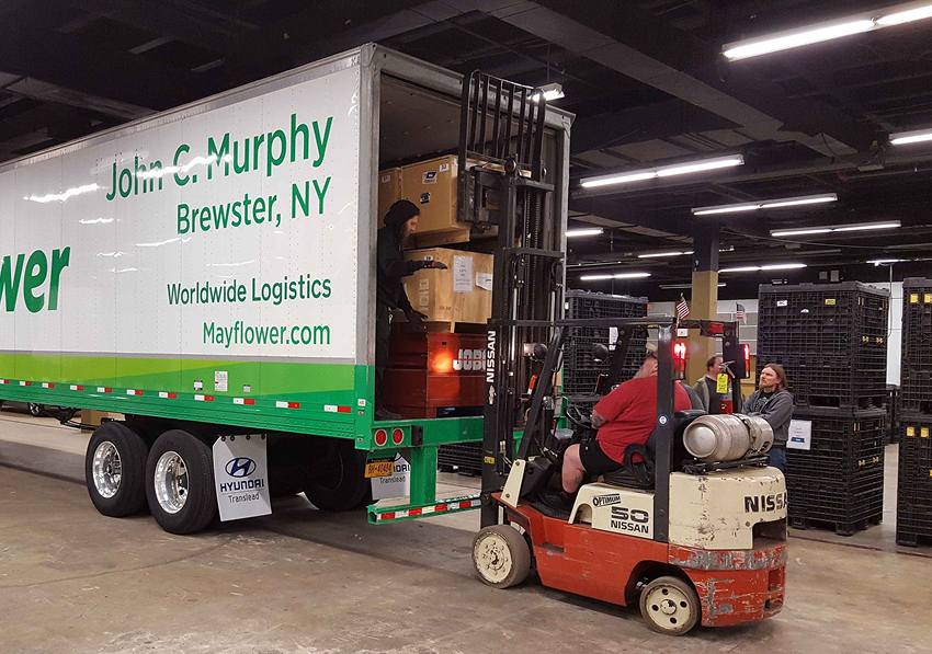 Murphy Movers Loading Items to Transport