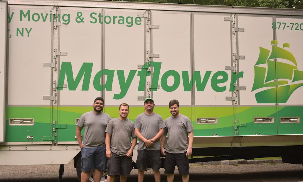 Mayflower moving team