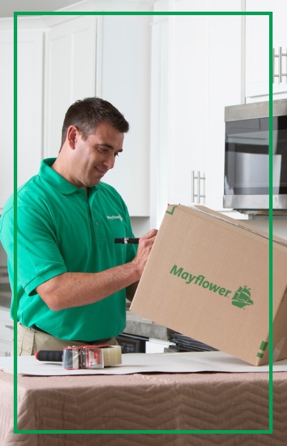 Mover adding label to boxes