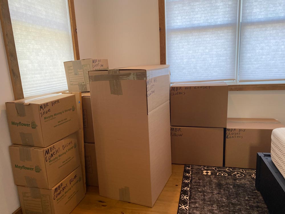 Moving boxes