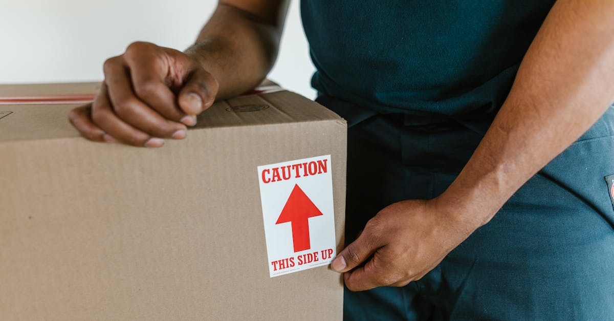 Caution labeled box package