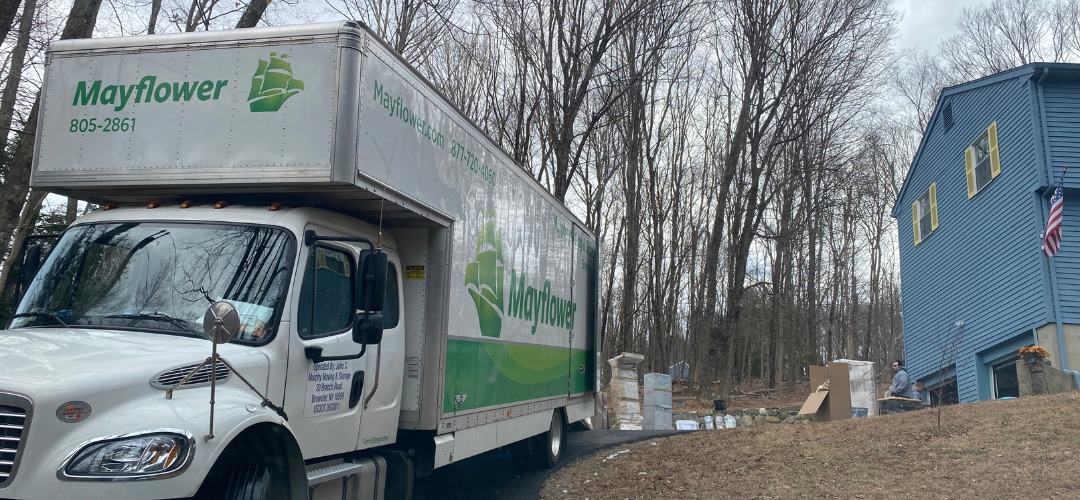 Mayflower moving truck