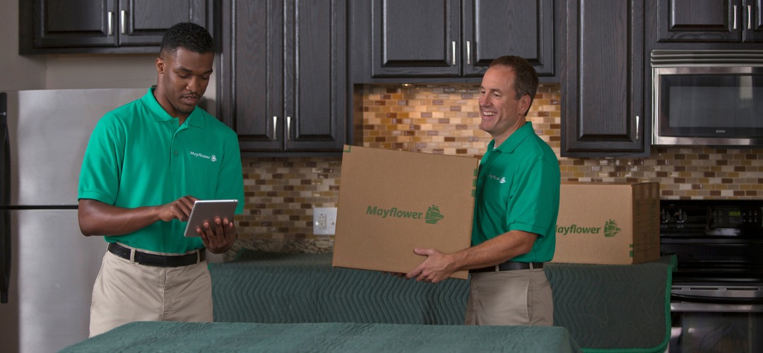 Two Mayflower movers